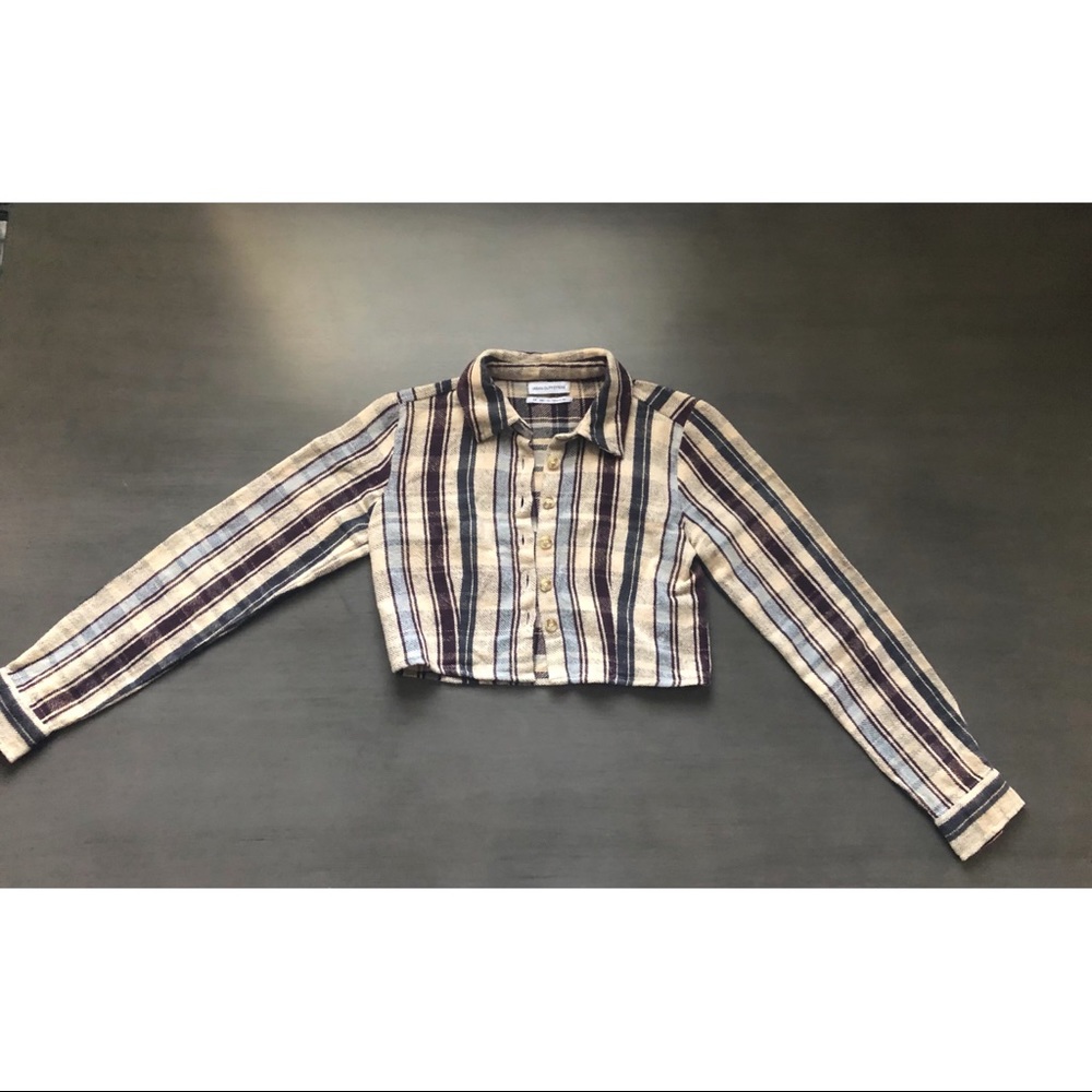 Urban Outfitters Cropped Flannel